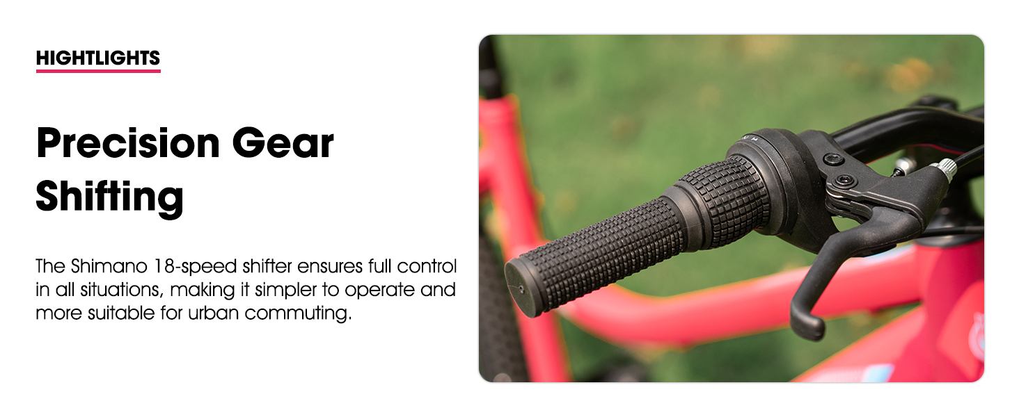 mountain bike MTB bicycle women men adult 18 speed suspension fork