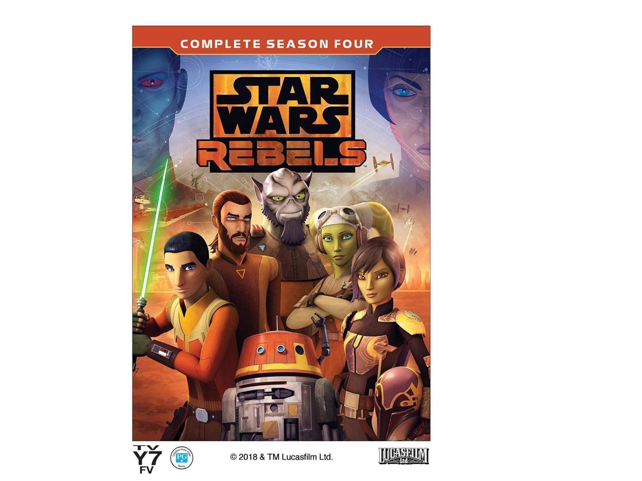 LUCAS Star Wars Rebels: Complete Season 4 (HOME VIDEO RELEASE) [dvd] [2018]