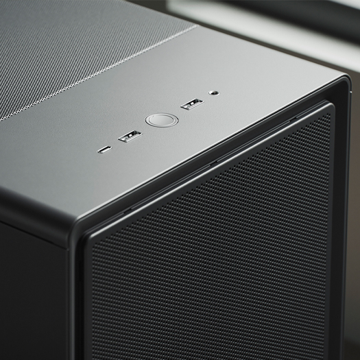 Fractal Design Epoch XL White - Tempered Glass Clear Tint - High Airflow PC Gaming Case