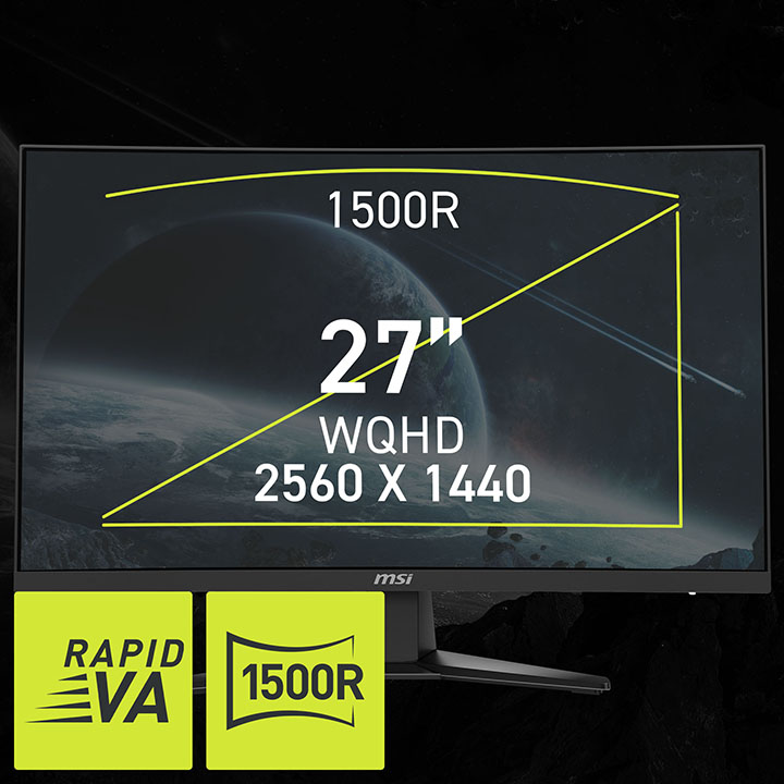 MSI MAG 275CQDF X24 Monitor