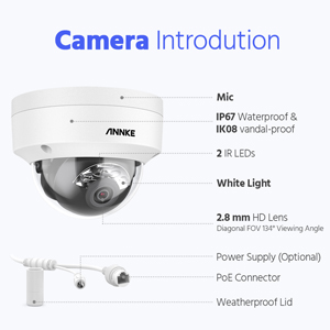 PoE IP Security Camera Outdoor