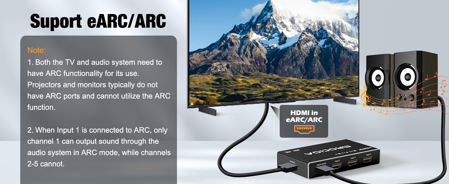 arc hdmi switch