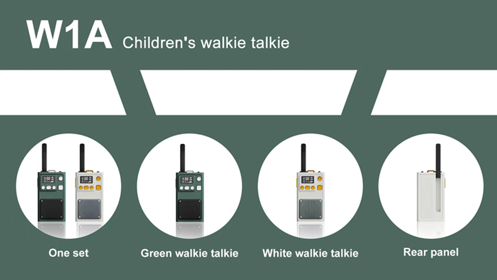 W1A walkie talkie