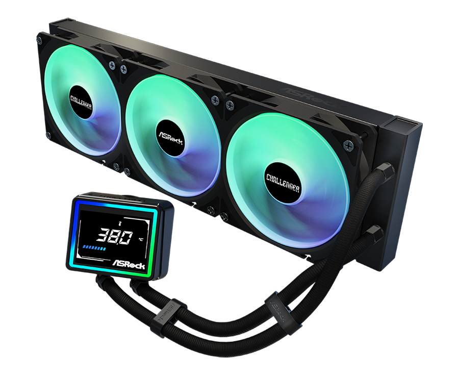 ASRock Challenger 360 Digital AIO Liquid Cooler