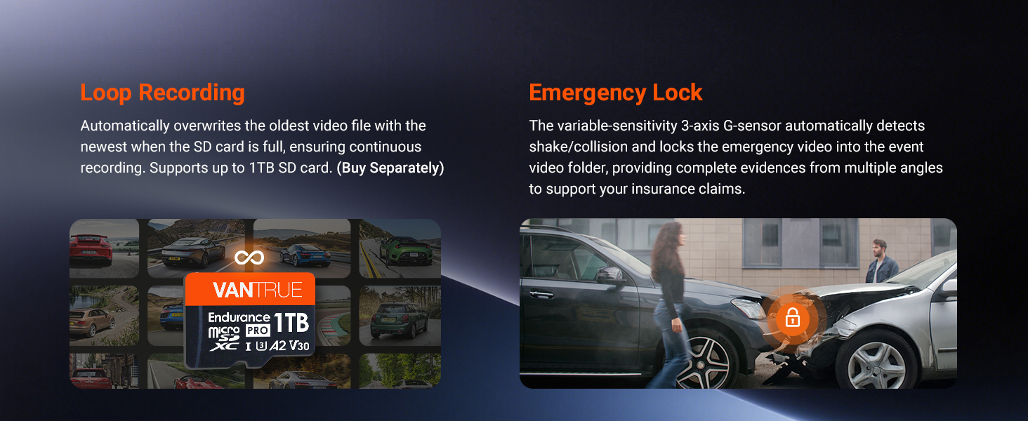 Loop Recording&Event Lock