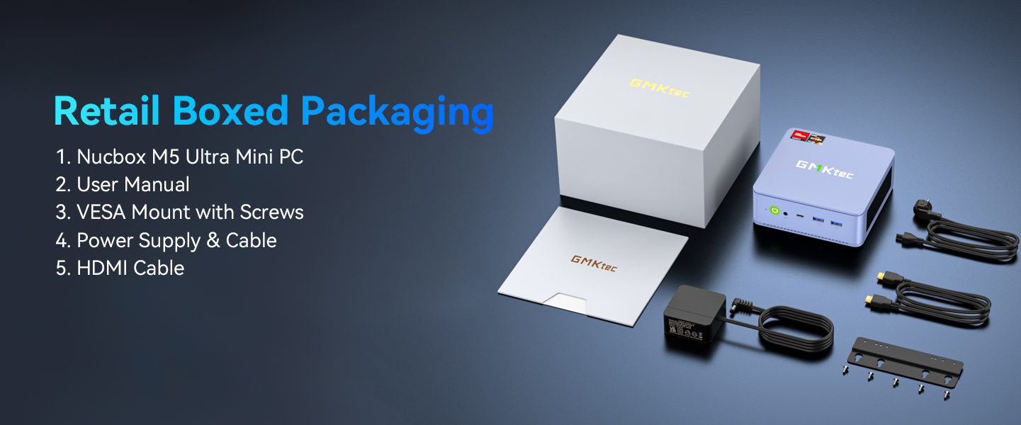 RETAIL BOXED PACKAGING