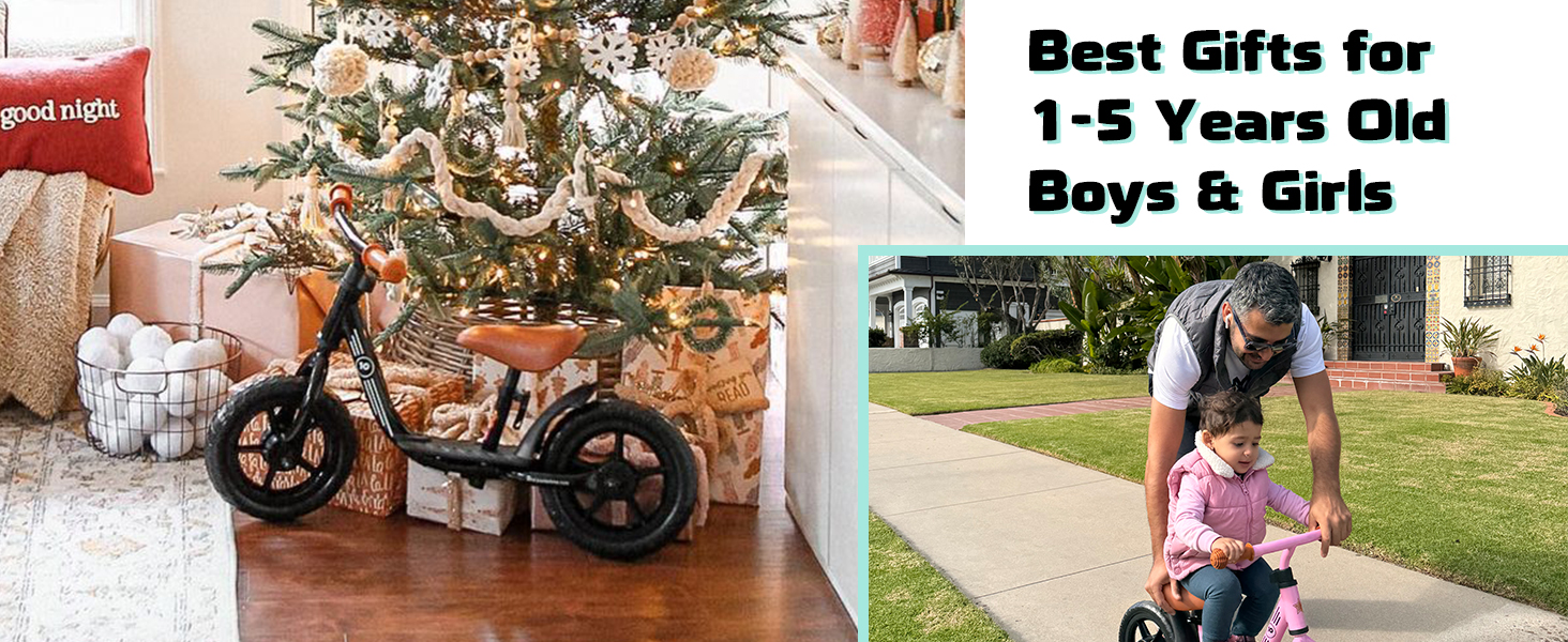 kids balance bike kids bicycle toddler balance bike girls boys children footrest gifts