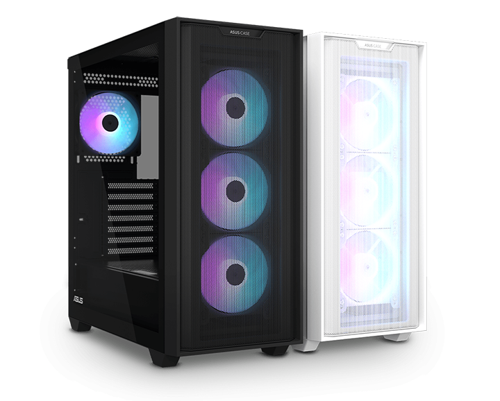 ASUS A33 PLUS White ATX Mid-tower PC Gaming Case