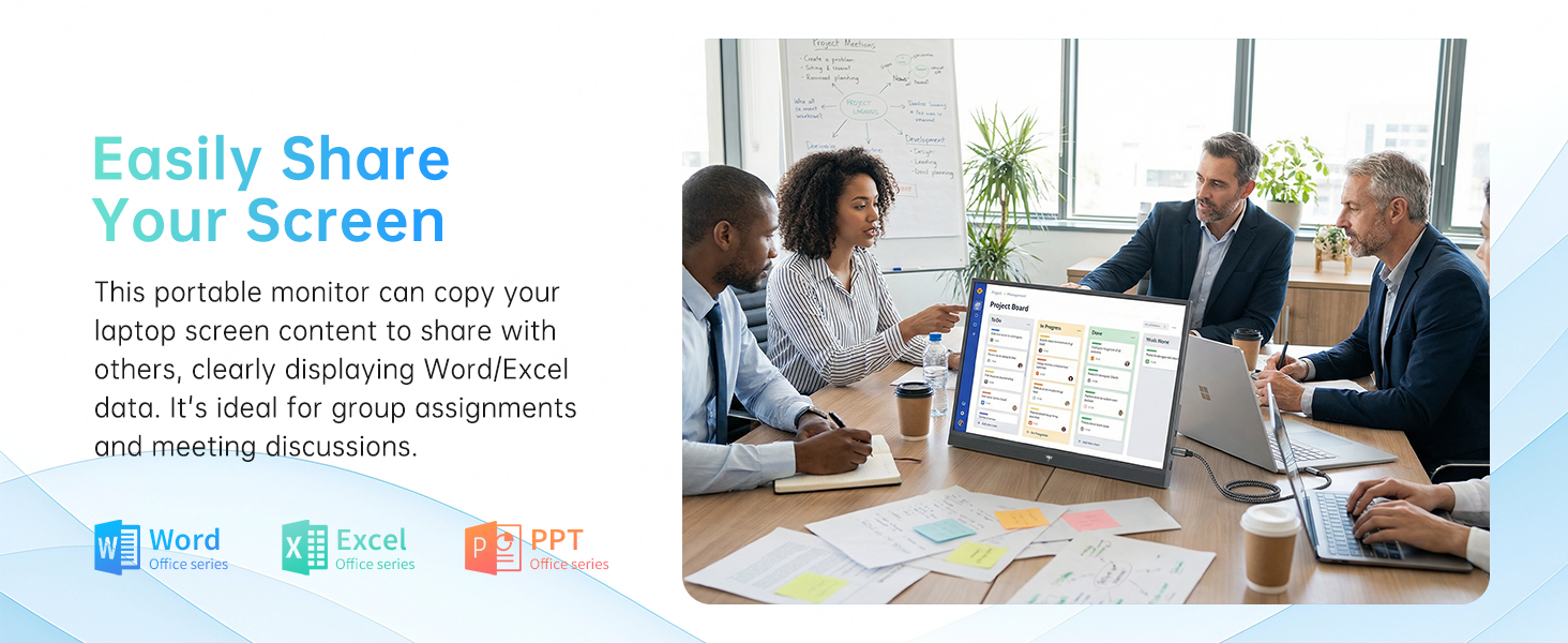 KTC 15.6"1080P FHD Portable Monitor H15F9