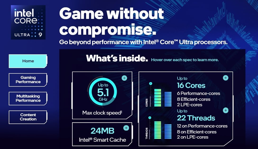 Intel Core Ultra 9