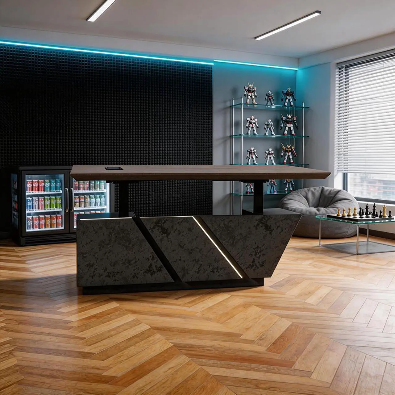 Smart Electric Height Adjustable Sit-Stand Design
