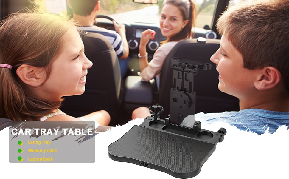 A perfect solution for eating,working and pastime in your car roadtrip !