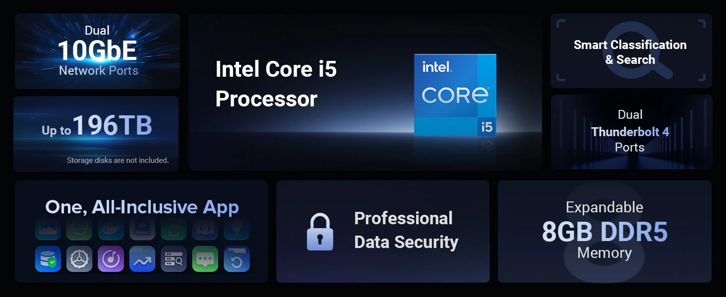 UGREEN NASync DXP6800 Pro 6-Bay Thunderbolt NAS