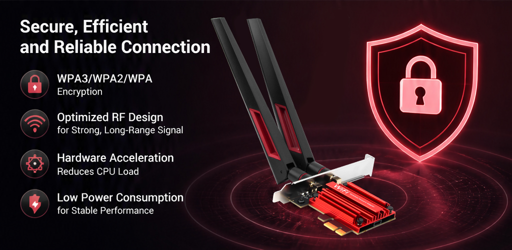 PCIE Wifi 7 Card