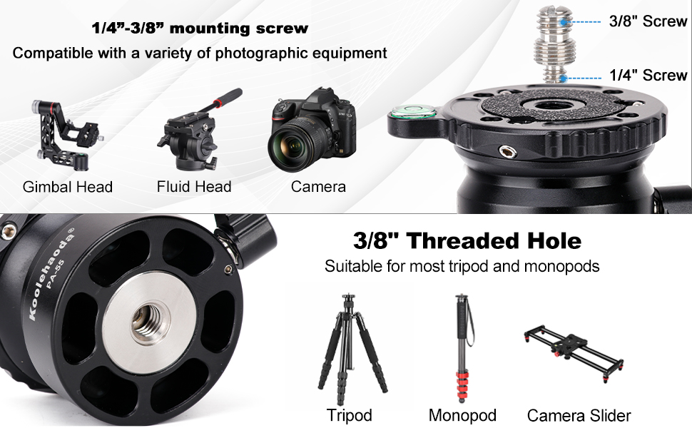 Tripod Head Leveling