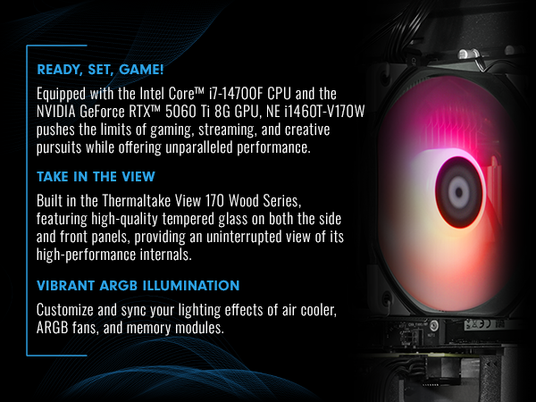 Thermaltake NE i1460T-V170W Desktop PC