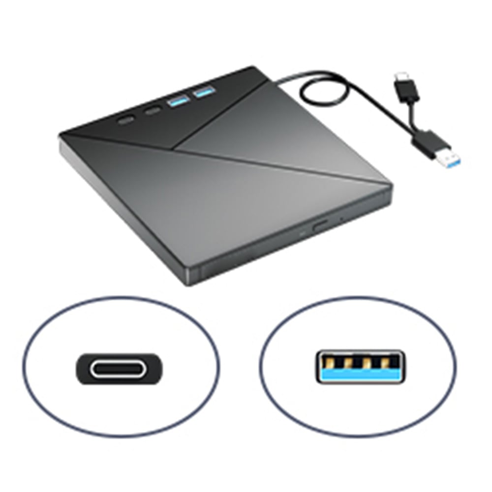 2-in-1 TYPE-C &amp; USB 3.0 Cable The Blu-ray player is exclusively compatible with laptop or desktop co