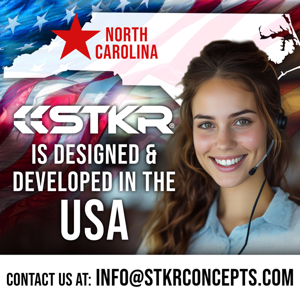 STKR is designed in the usa