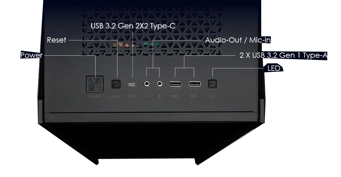 MSI Infinite ZS 9NVZ-2261US Gaming Desktop