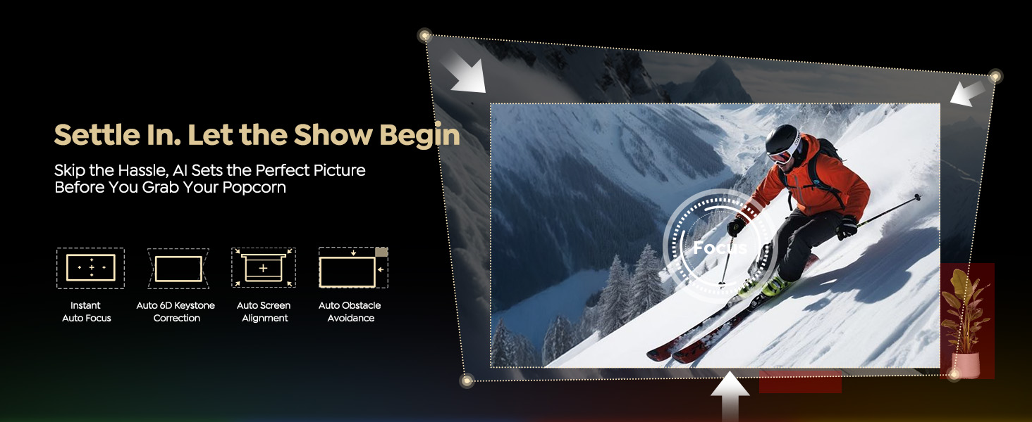 WiMiUS G2 Official Google TV 14.0 Projector