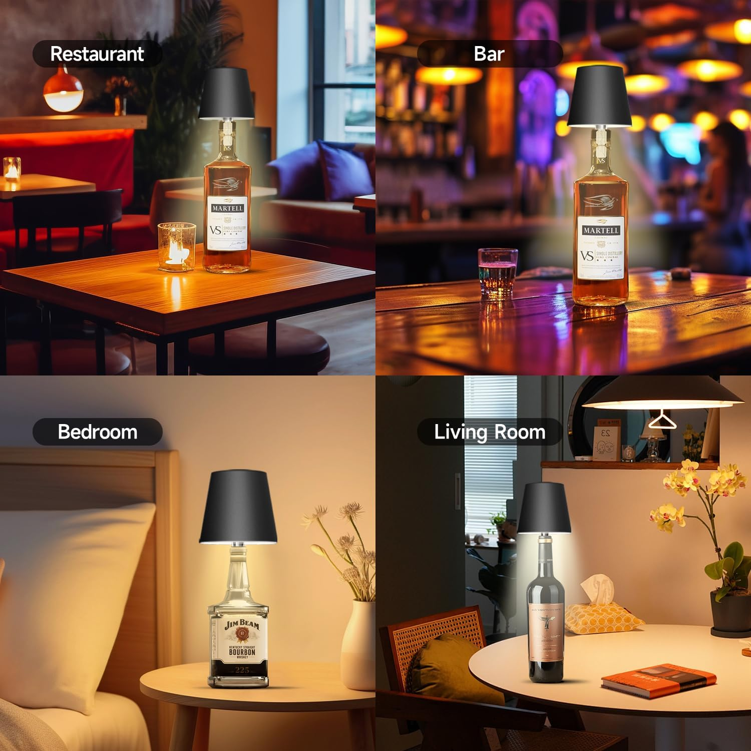 Many kinds of places