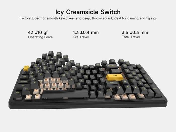 MCHOSE K99 V3 Tri-Mode Wireless Mechanical Keyboard