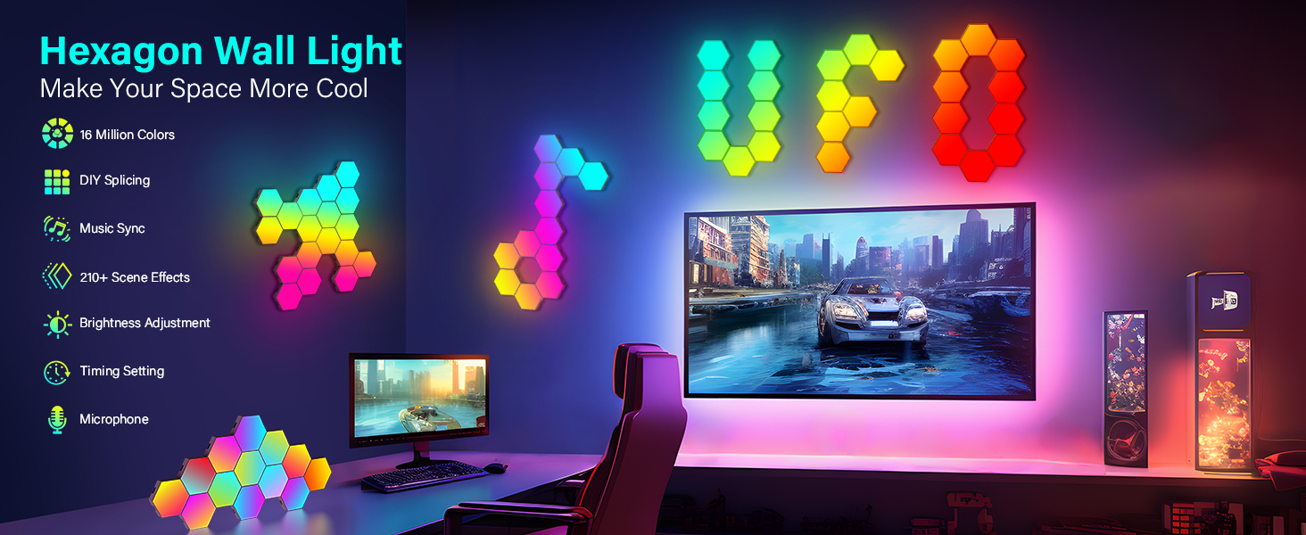 RGB Gaming Room Light
