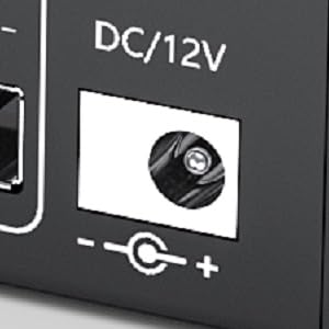 DC 12V Power Port Designed for high power USB devices such as HDD, digital video camera,SSD etc. Imp