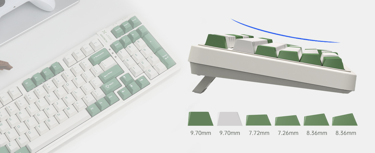 AUSDOM 98Pro Silent Mechanical Keyboard