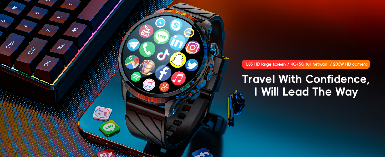 4G LTE Smart Watch