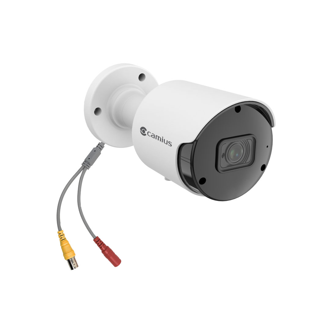 Camius 4K DVR is bundled with 16 4K analog outdoor security cameras
