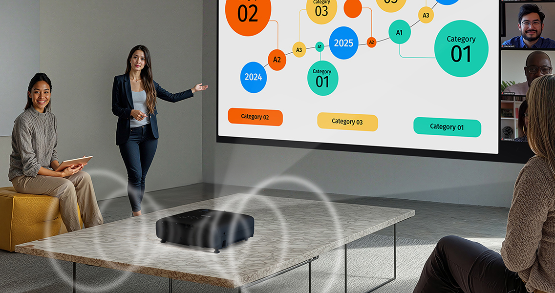 EPSON Pro EX9270 4100-Lumen Wireless Full HD 3LCD Projector (V11HB59120) 