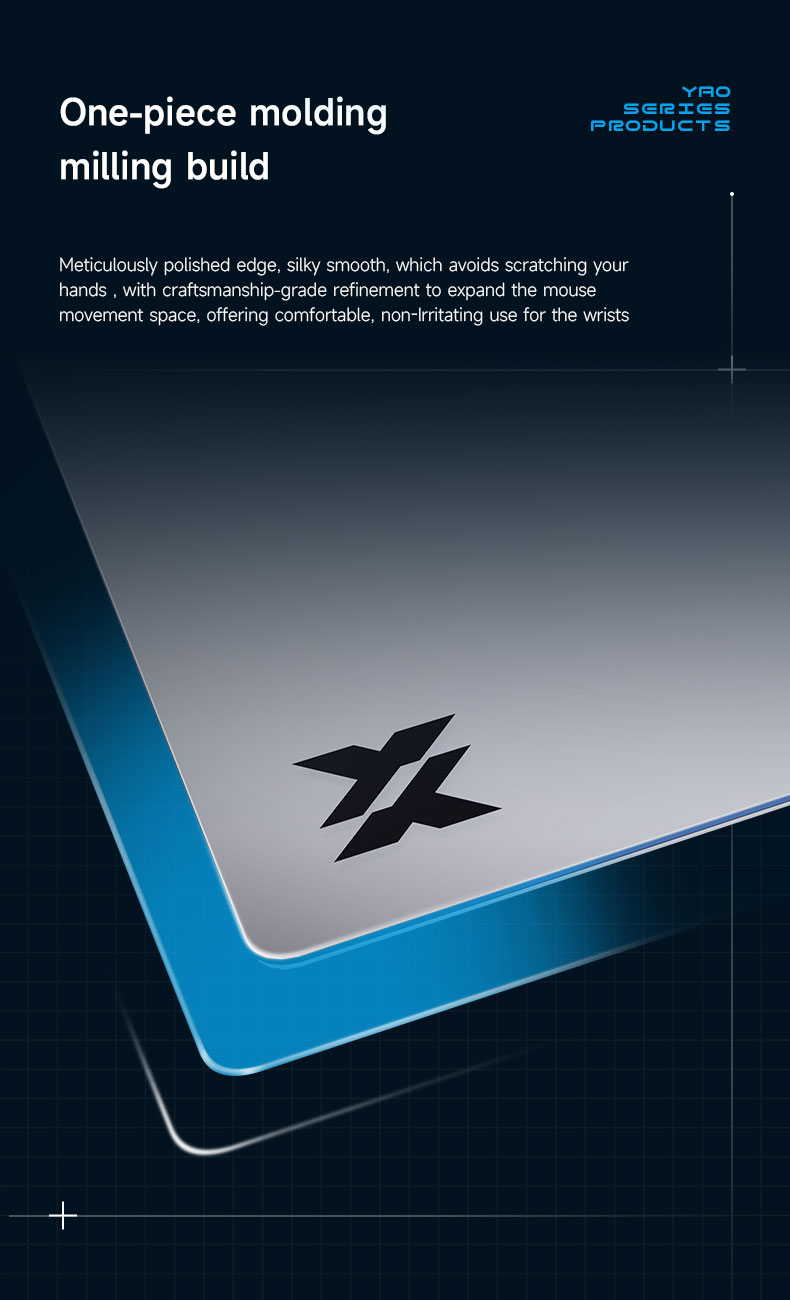 tempered glass Gaming Mouse Pad&Professional Large Mouse Mat &DIY