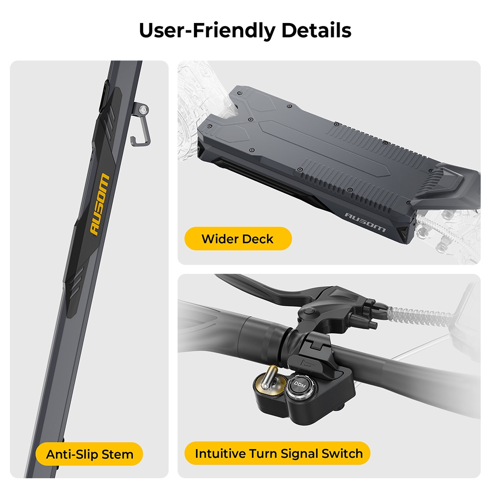 Ausom K20 Pro Dual Motor 2800W Fast Electric Scooter