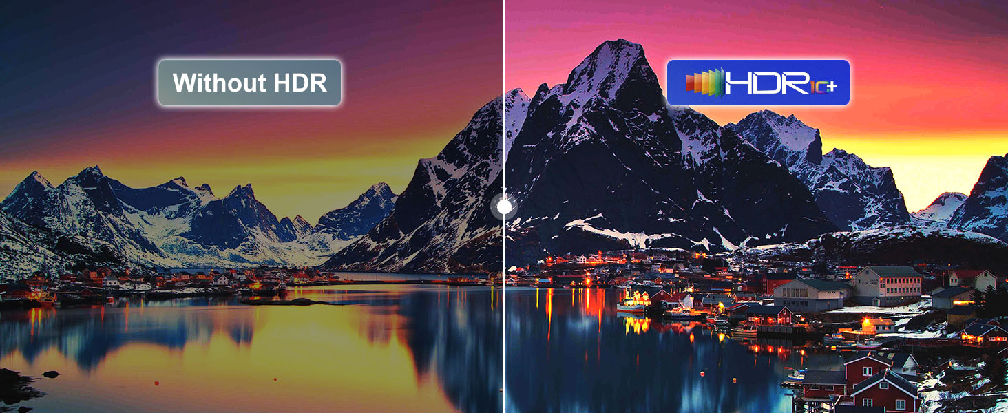 USB3.0 Displayport + HDMI KVM Switch 2 Monitors 2 Computers, 8K@60Hz Dual Monitor KVM Switch