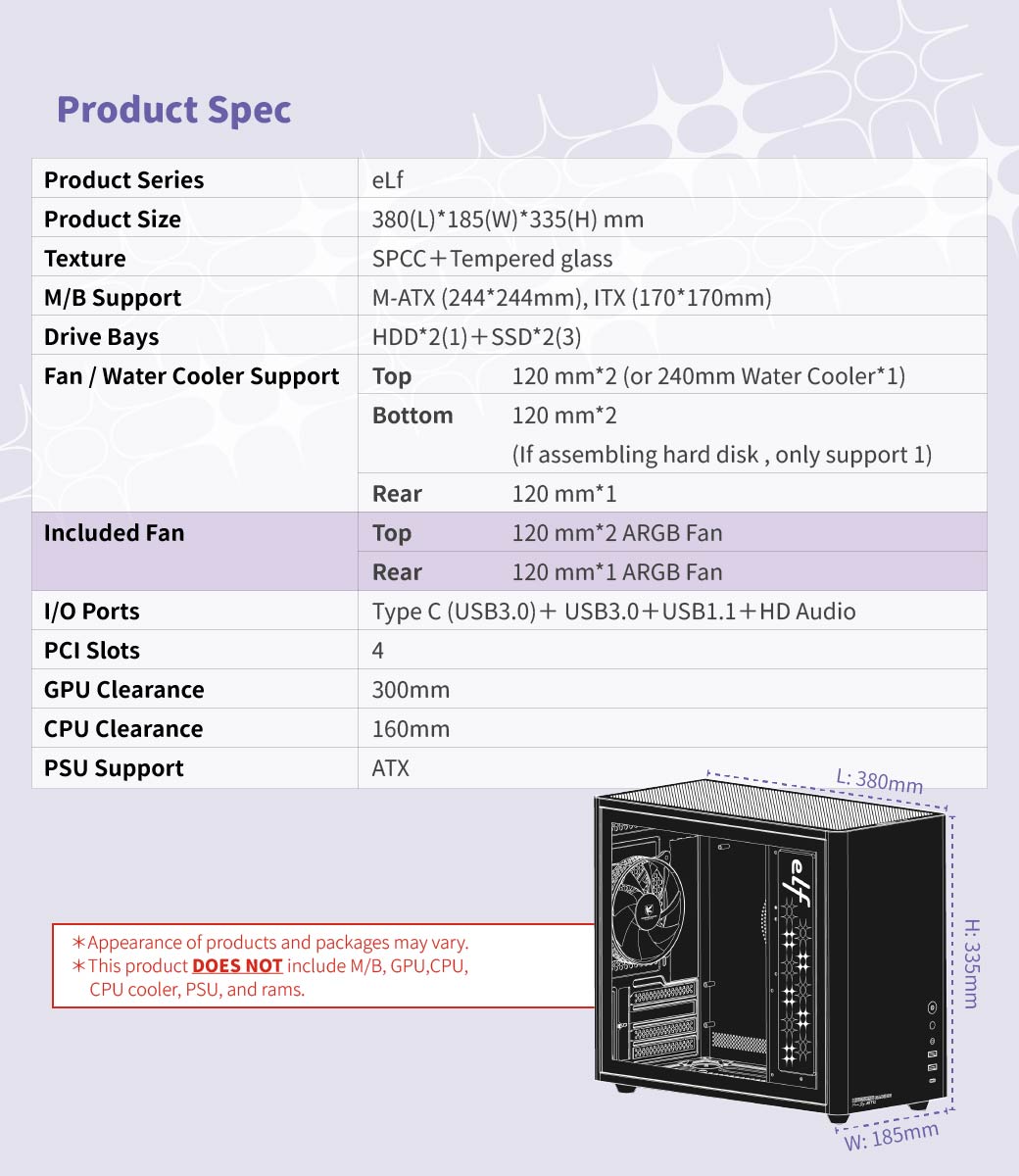 PC CASE,M-ATX,COMPUTER