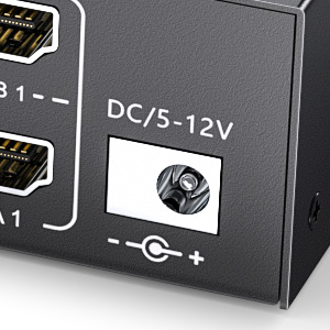 DC/12V power port (optional)