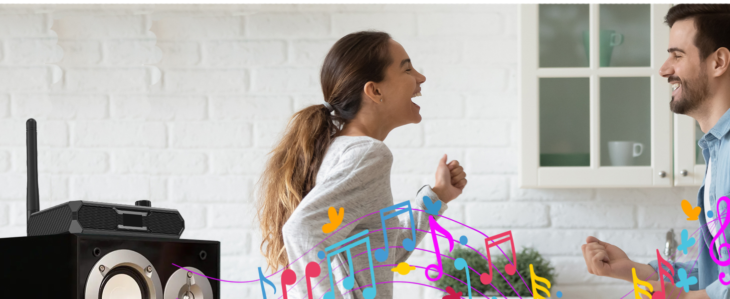 Hi-Fi Surround Sound Enjoy HD Music