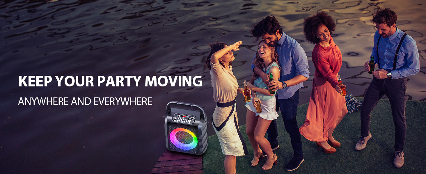 KEEP YOUR PARTY MOVING