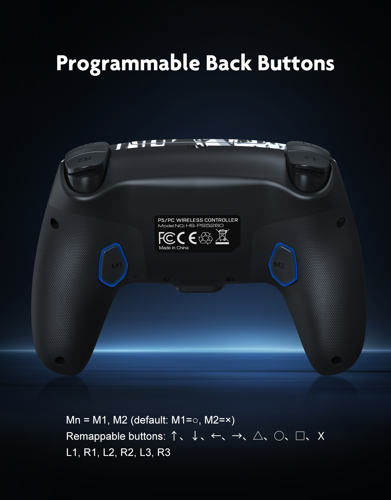 Programmable Back Buttons