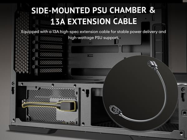  Antec C6 Curve Air Mid-Tower Case