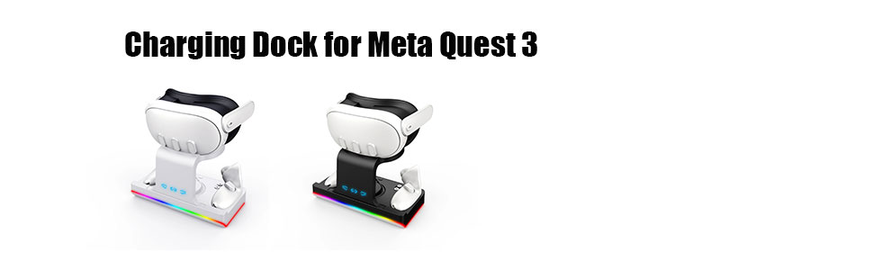 CHARGING DOCK FOR META QUEST 3
