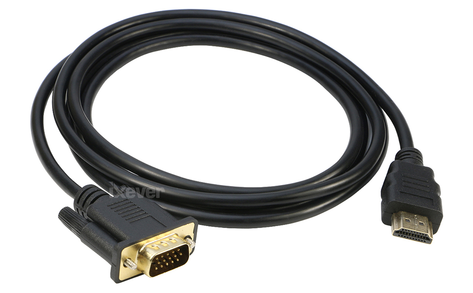 hdmi to vga cable cord, 6feet