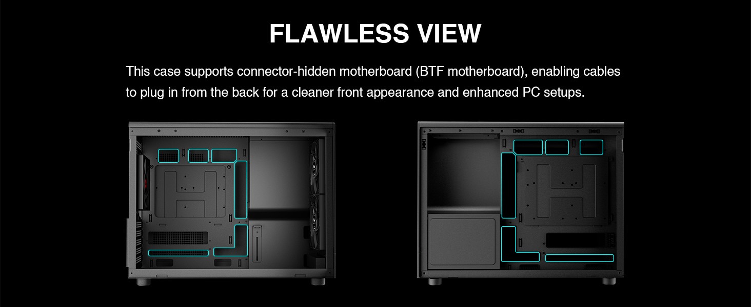 Rosewill RWM1 Micro ATX Gaming PC Case