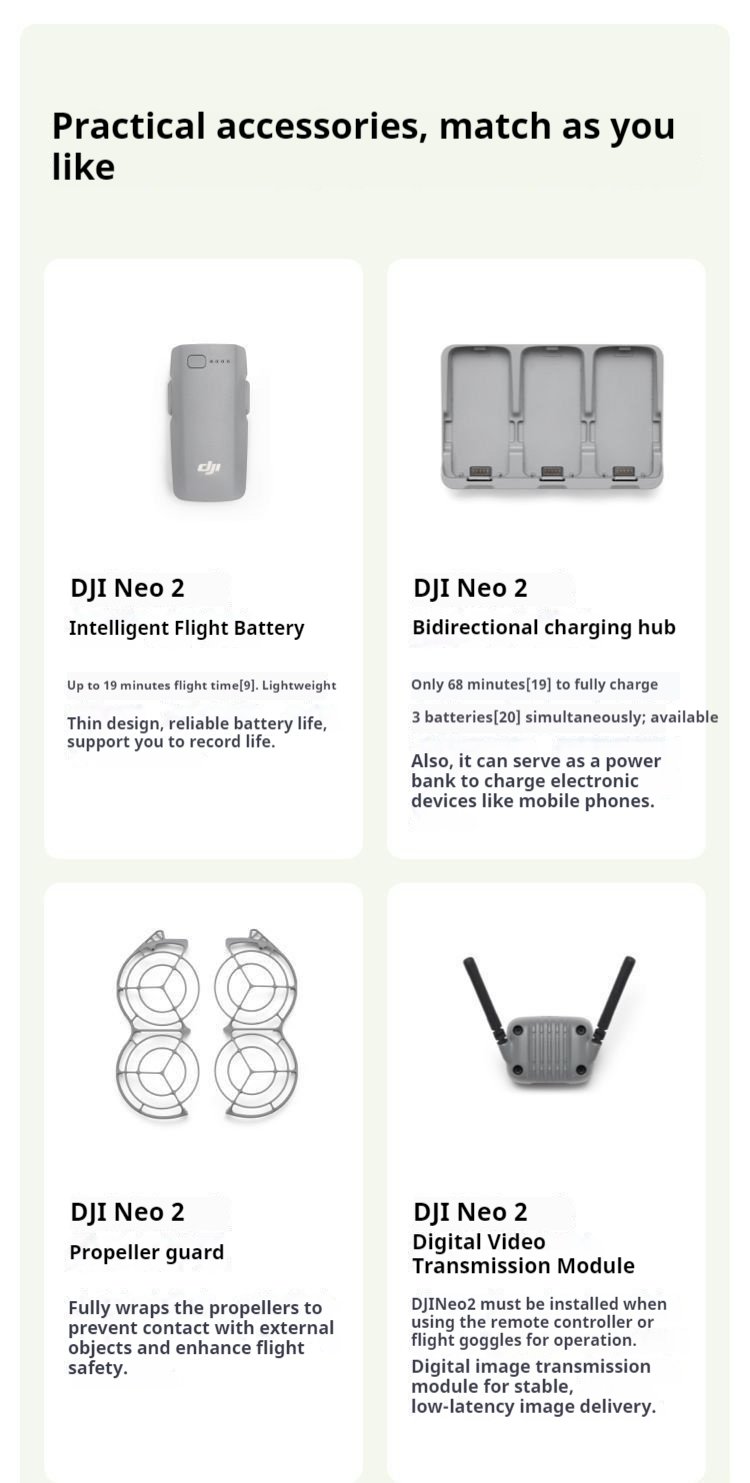 DJI Neo 2 Product Specifications