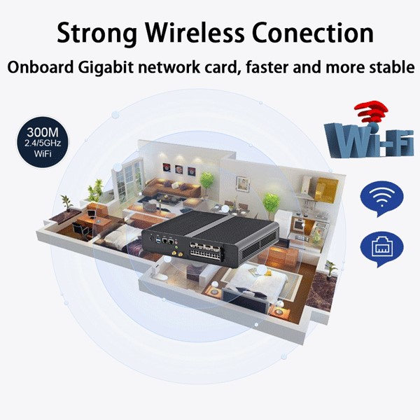 Onboard Gigabit Network Card