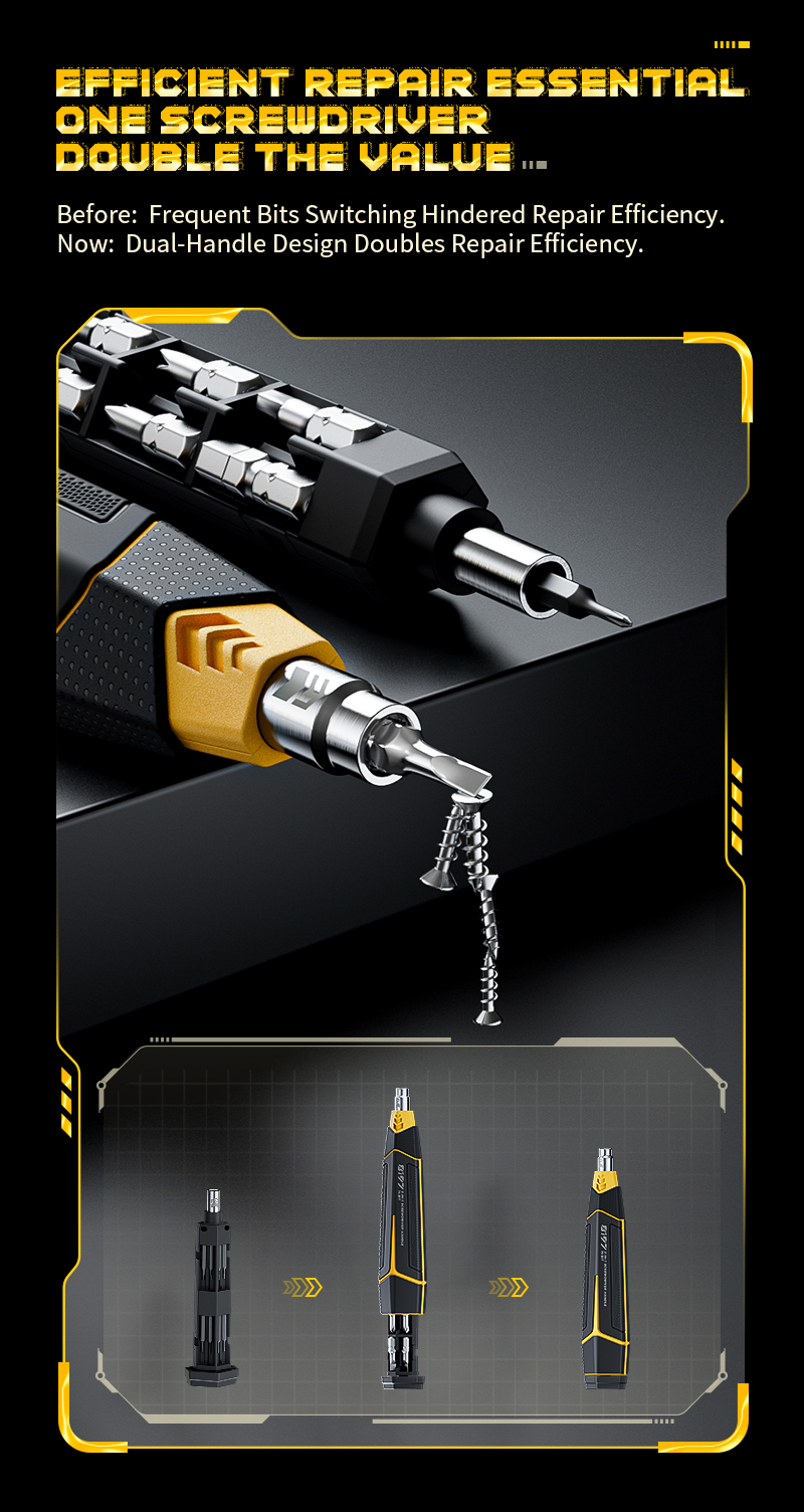 Manual Magnetic Precision Screwdriver Set