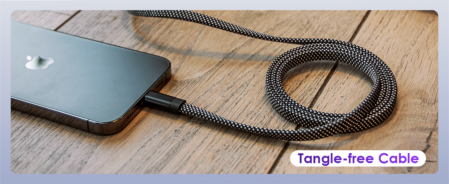 Tangle-free Cable