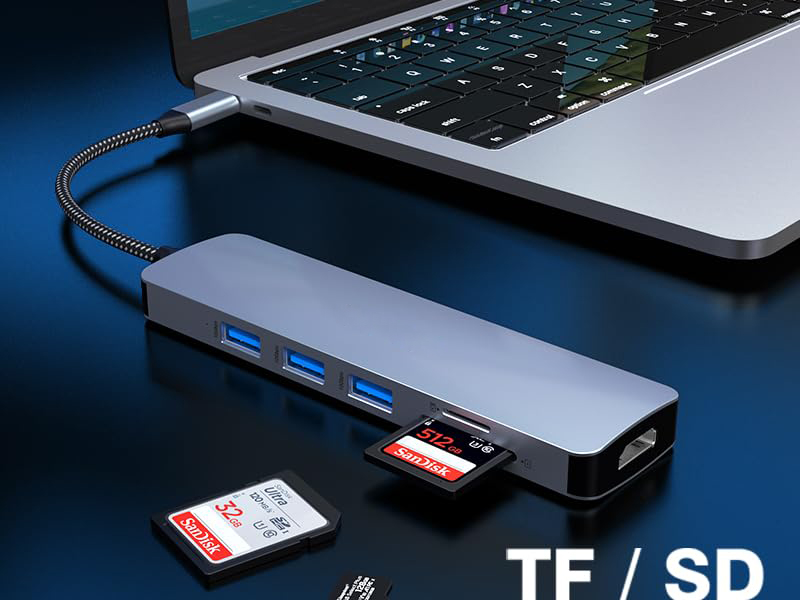 TF/SD card slot read data at high speed