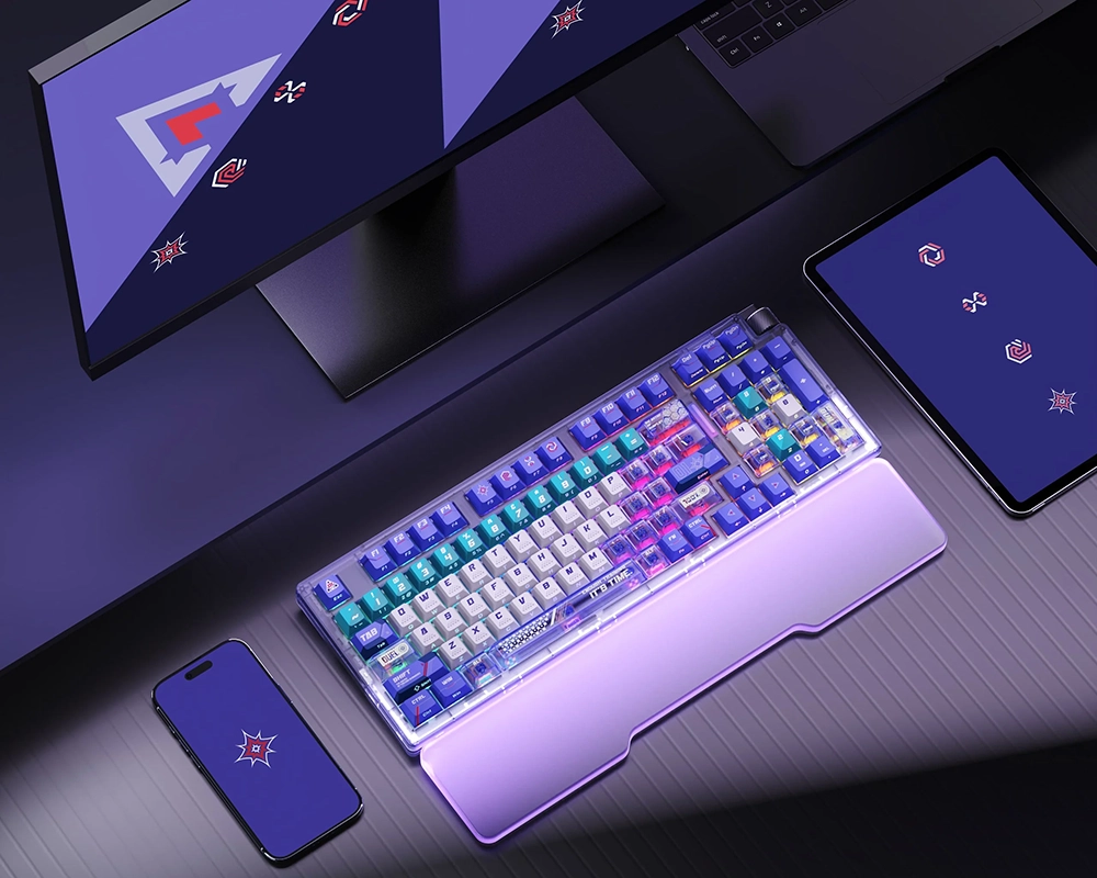 DAREU COOL98 Tri-Mode Wireless Mechanical Keyboard